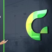 Letter C Logo Design Vector