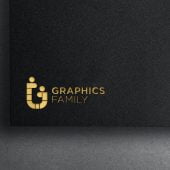 Luxurious Gold Embossed Logo Mockup