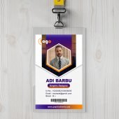 Modern Company Id Card Design