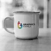 Office Mug Logo Mockup