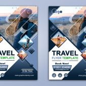 Travel A4 Flyer Design