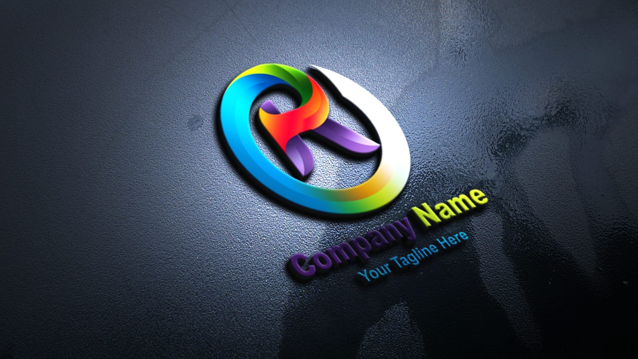 Colorful Letter R Logo Design Free Download