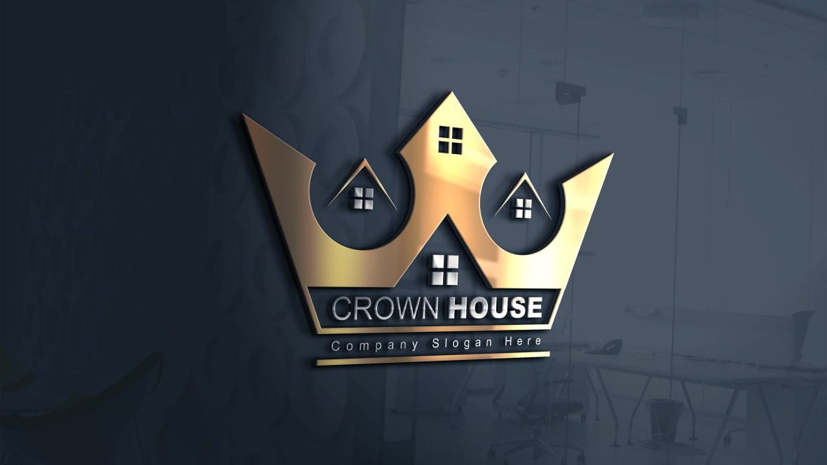 Crown & House - Real Estate Logo Design Download