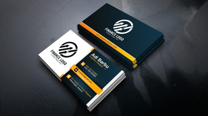 Finance Business Card Design
