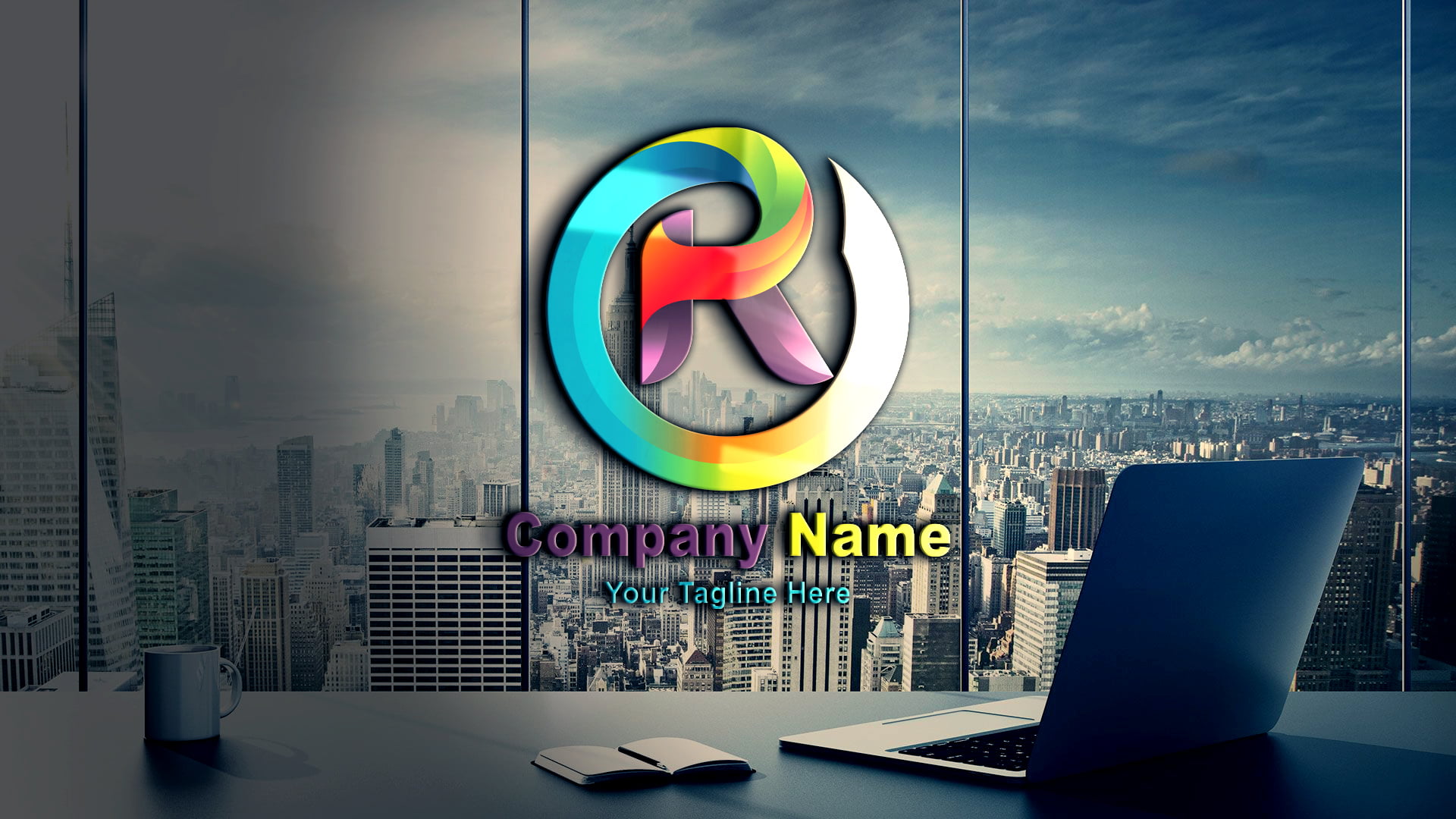 Free Colorful Letter R Logo Design