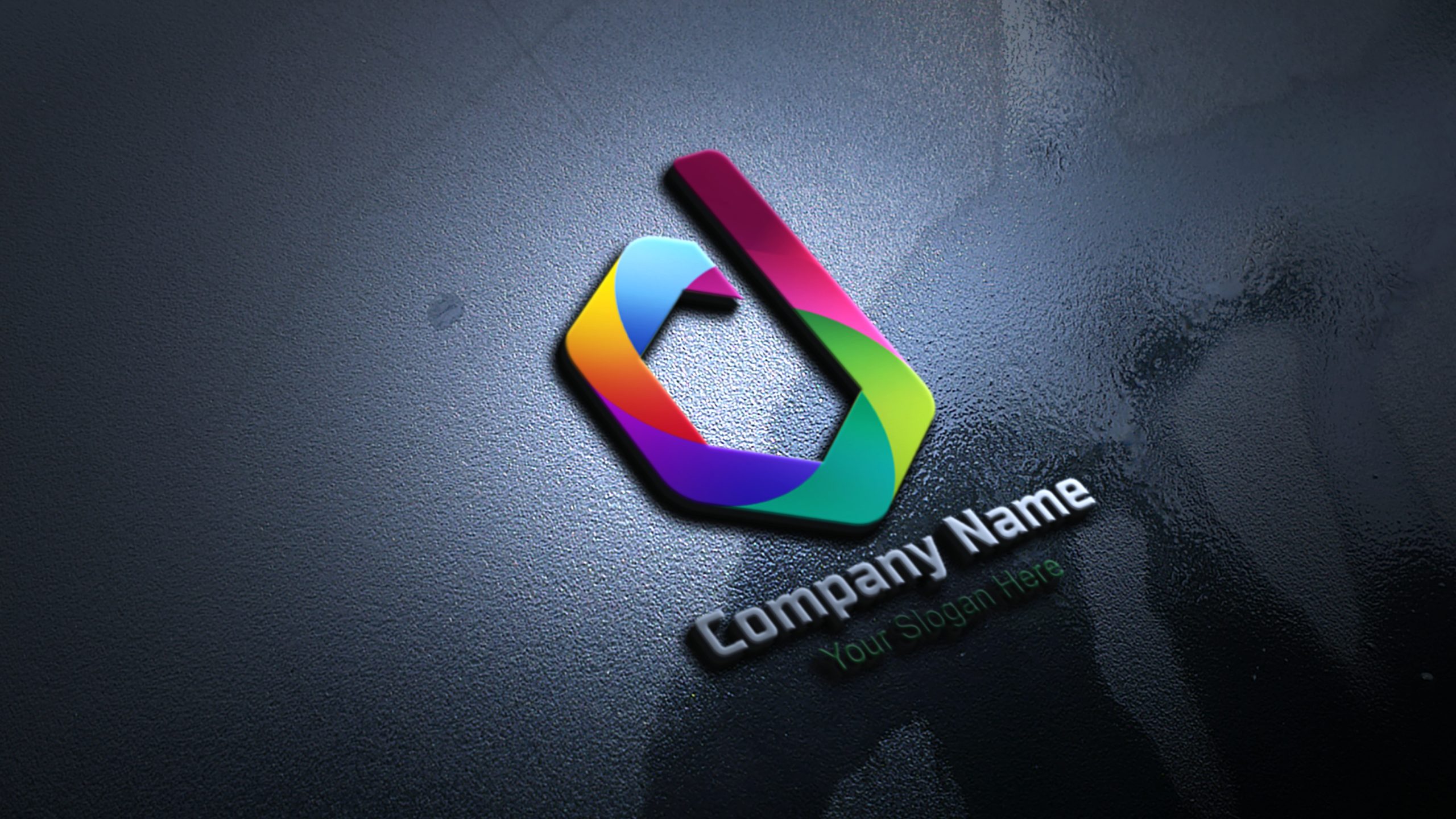 Free Download Letter D Gradient Logo Design Vector