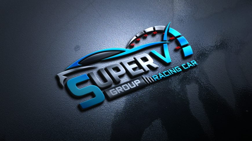 Free Super Car Logo Template