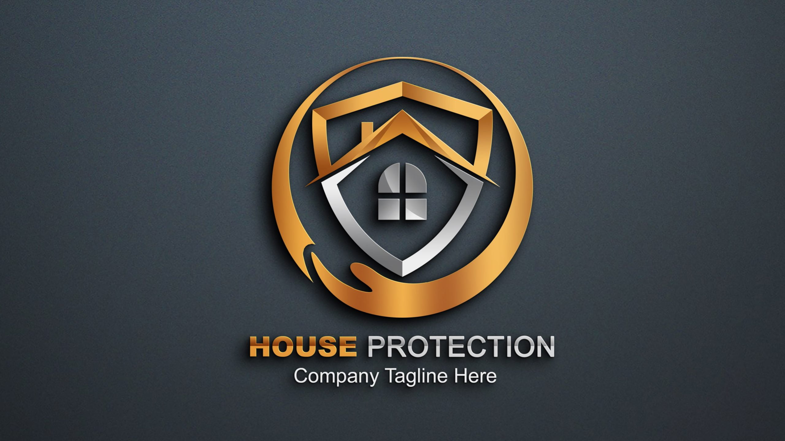 House Protection Logo Template