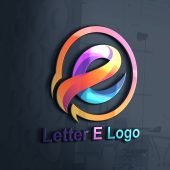 Letter E Logo Design Template