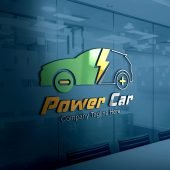 Power Car Logo Template