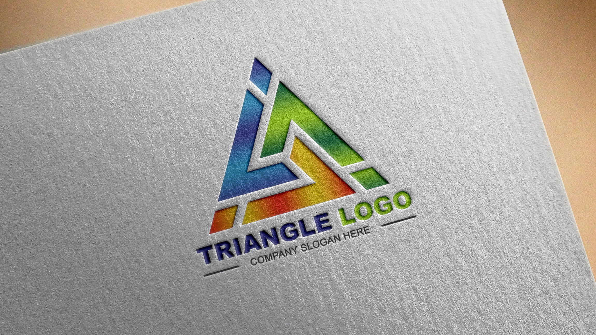 Triangle Logo Template