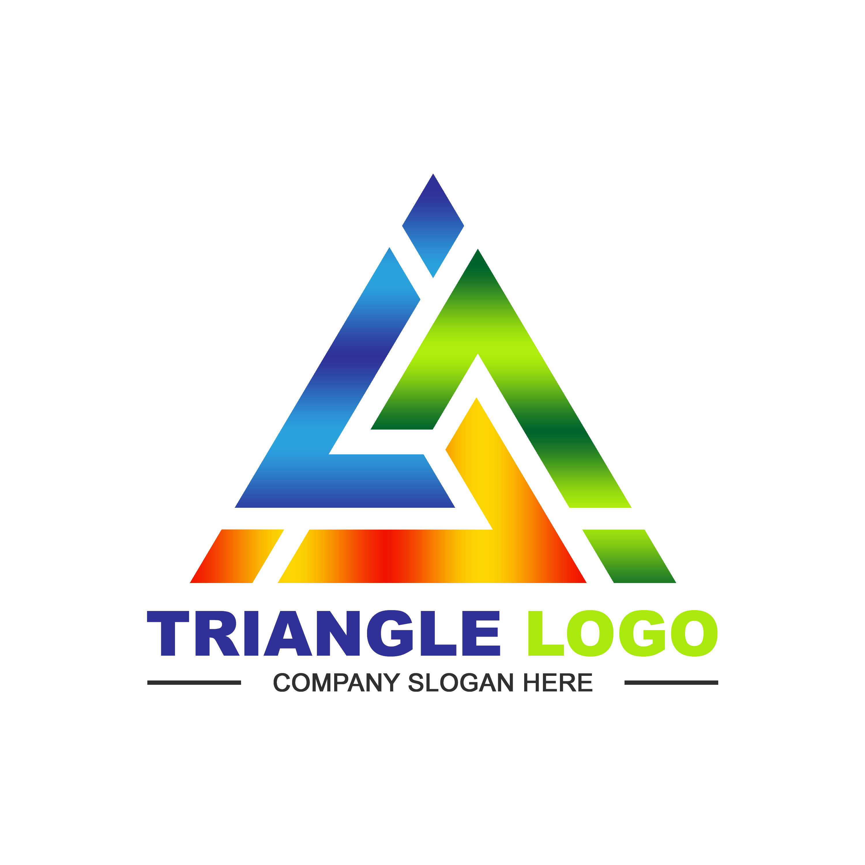 Triangle Logo Template Png