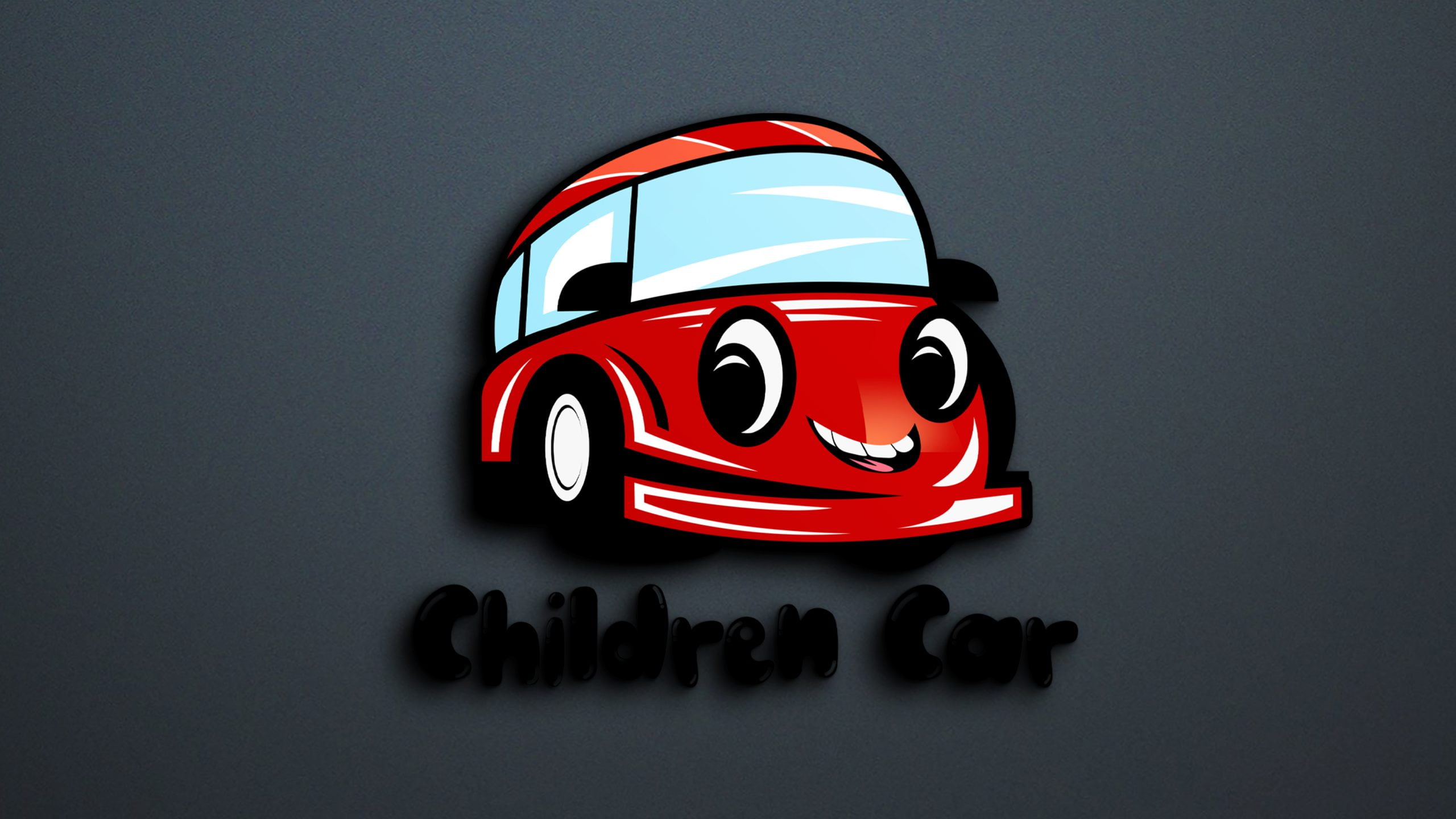 Children Car Logo Template