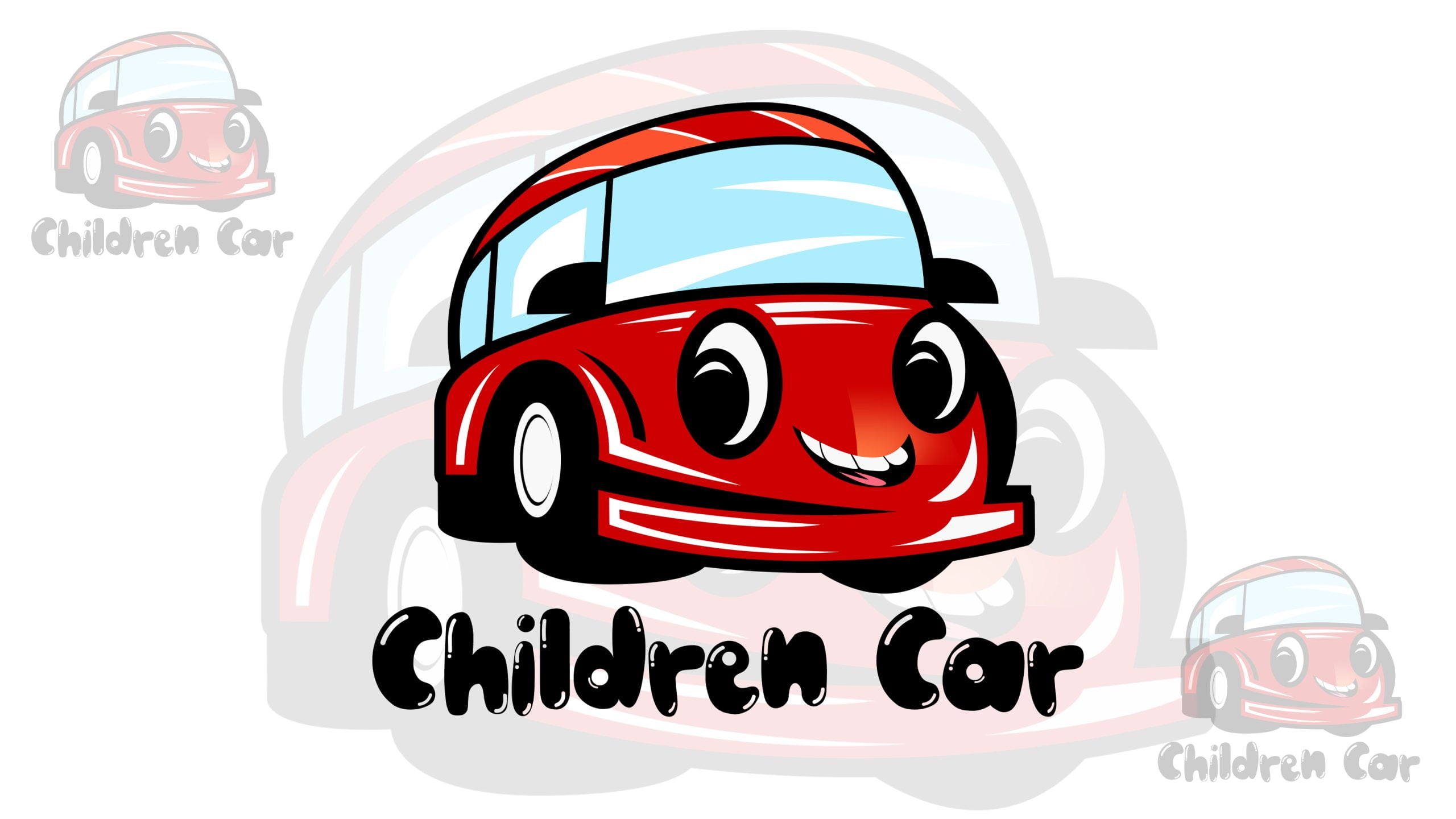 Children Car Logo Template – GraphicsFamily