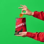 Chips Bag design mockup