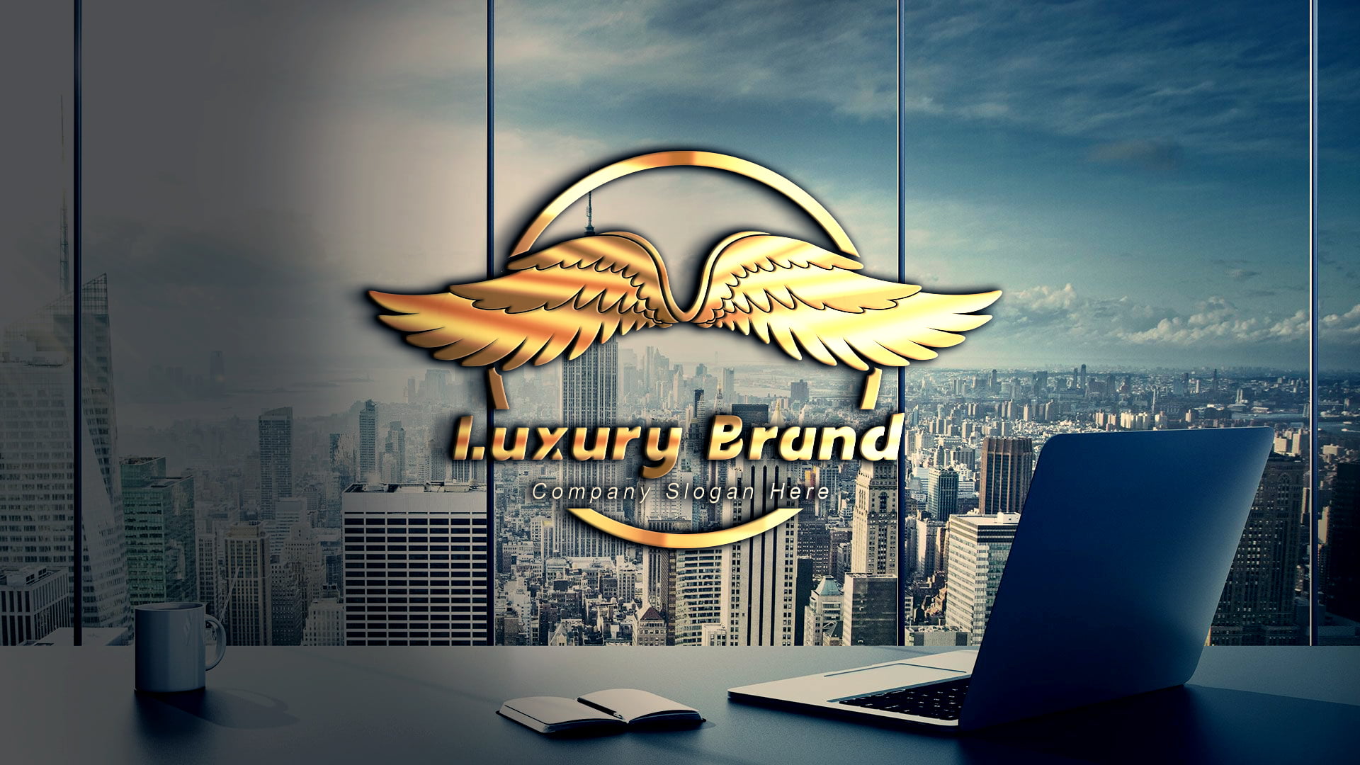 Download Luxury Golden Logo Template