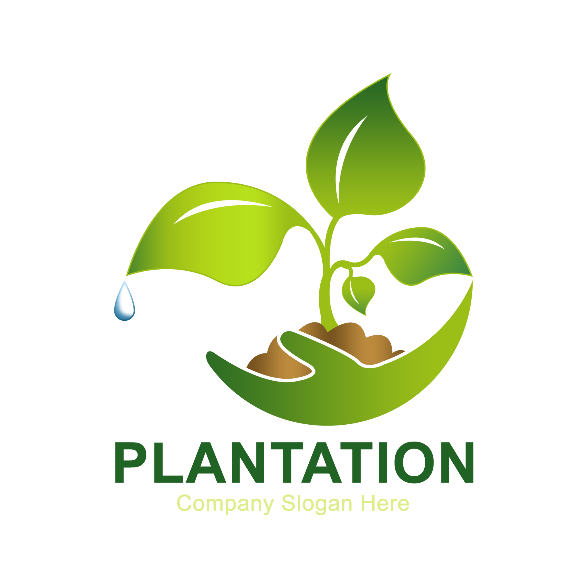 Eco Plantation Agriculture Logo Design – GraphicsFamily