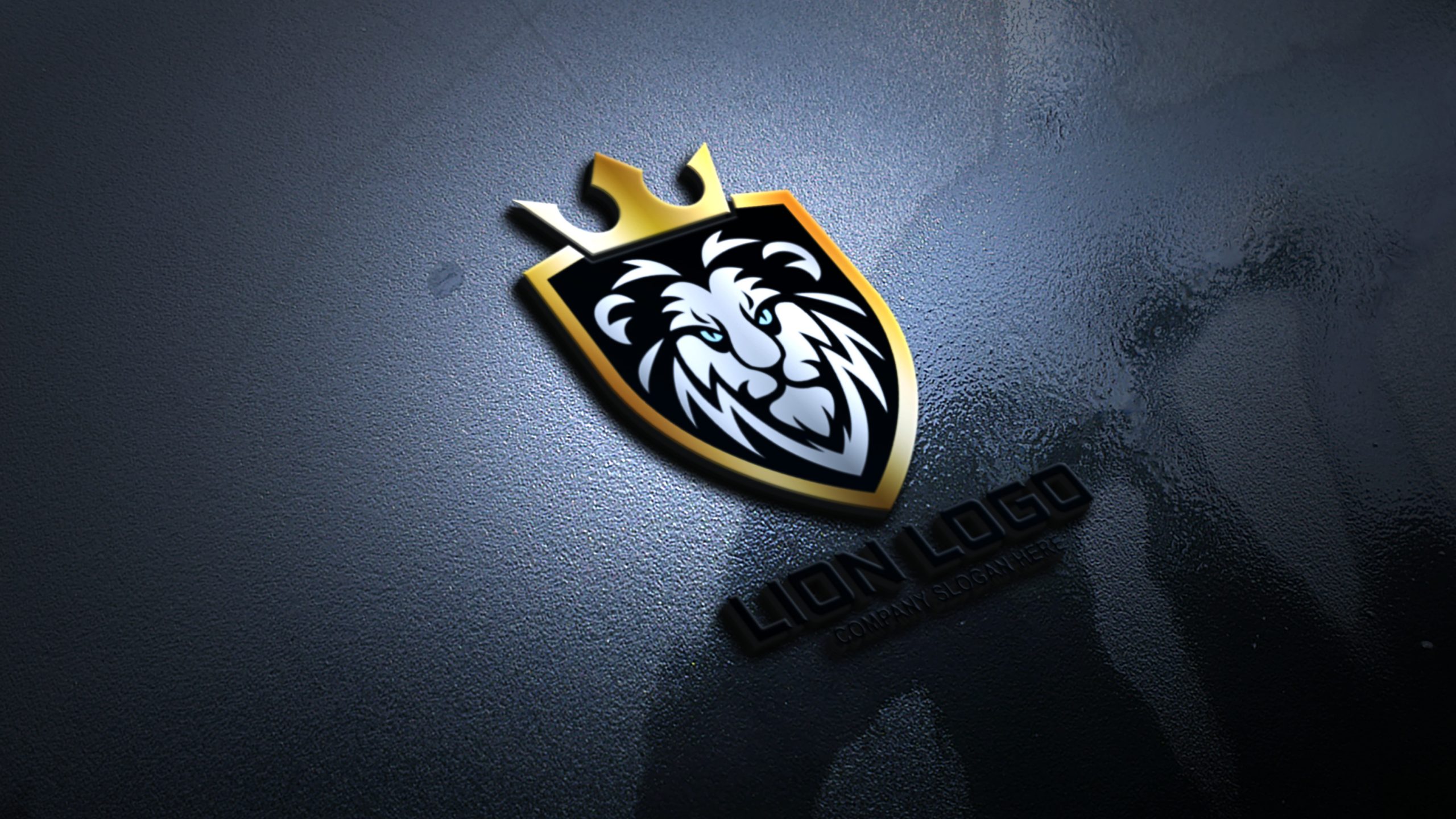Free Download Lion Logo Template