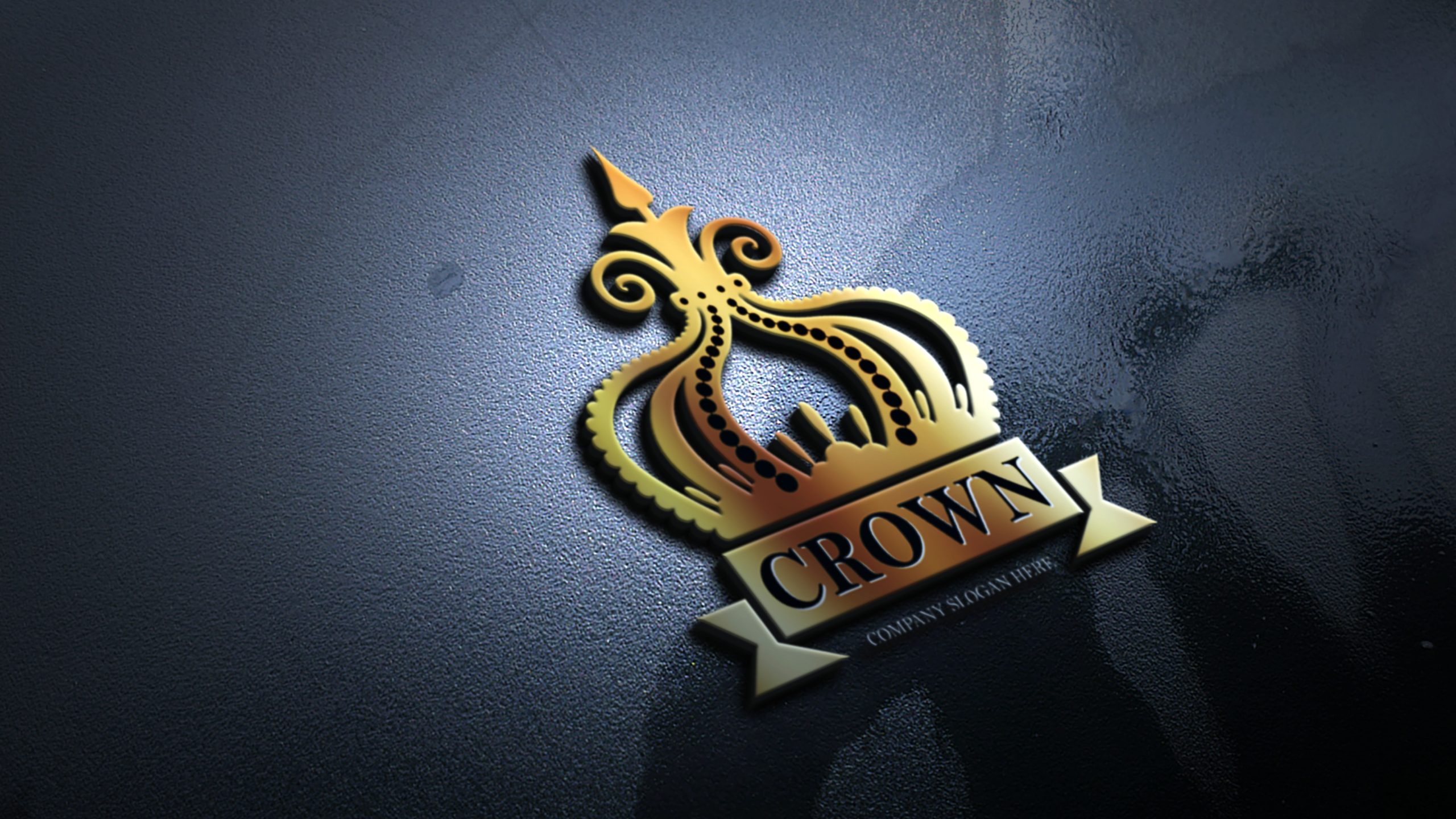 Free Download Royal Crown Logo Design