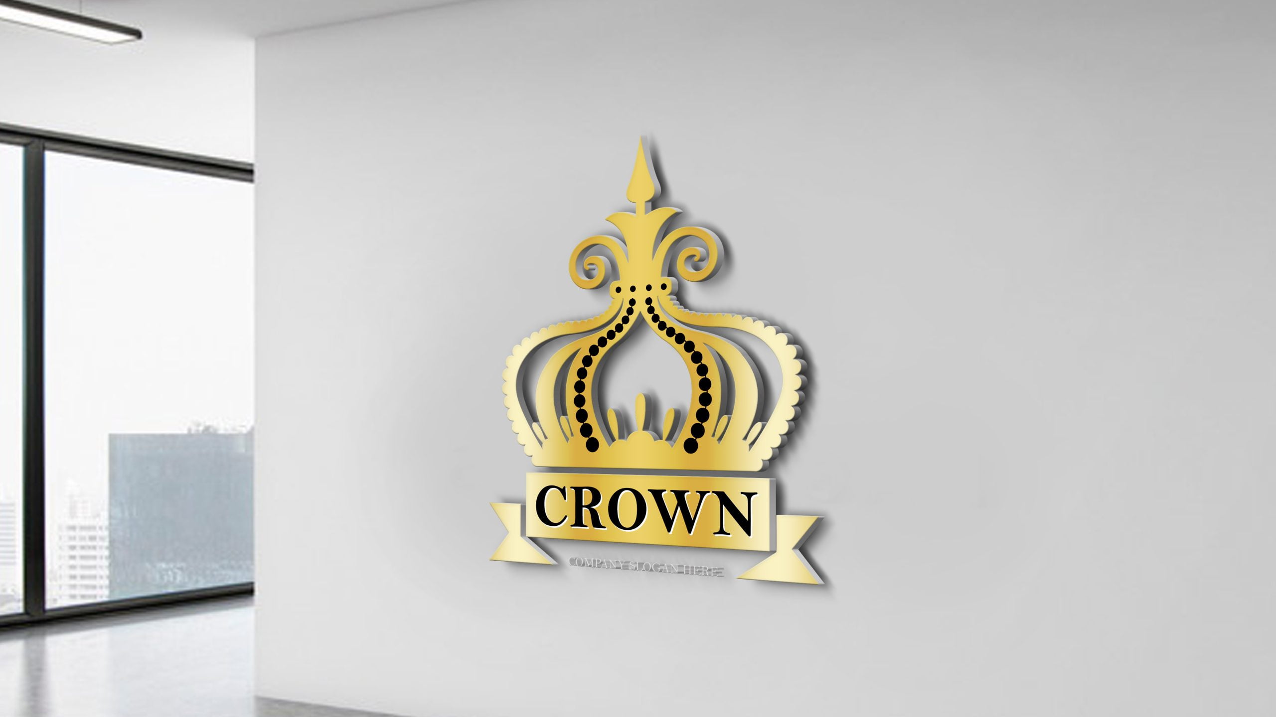 Free Royal Crown Logo Template