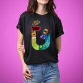 Girl T-Shirt Artwork Mockup