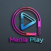 Media Play Logo Design