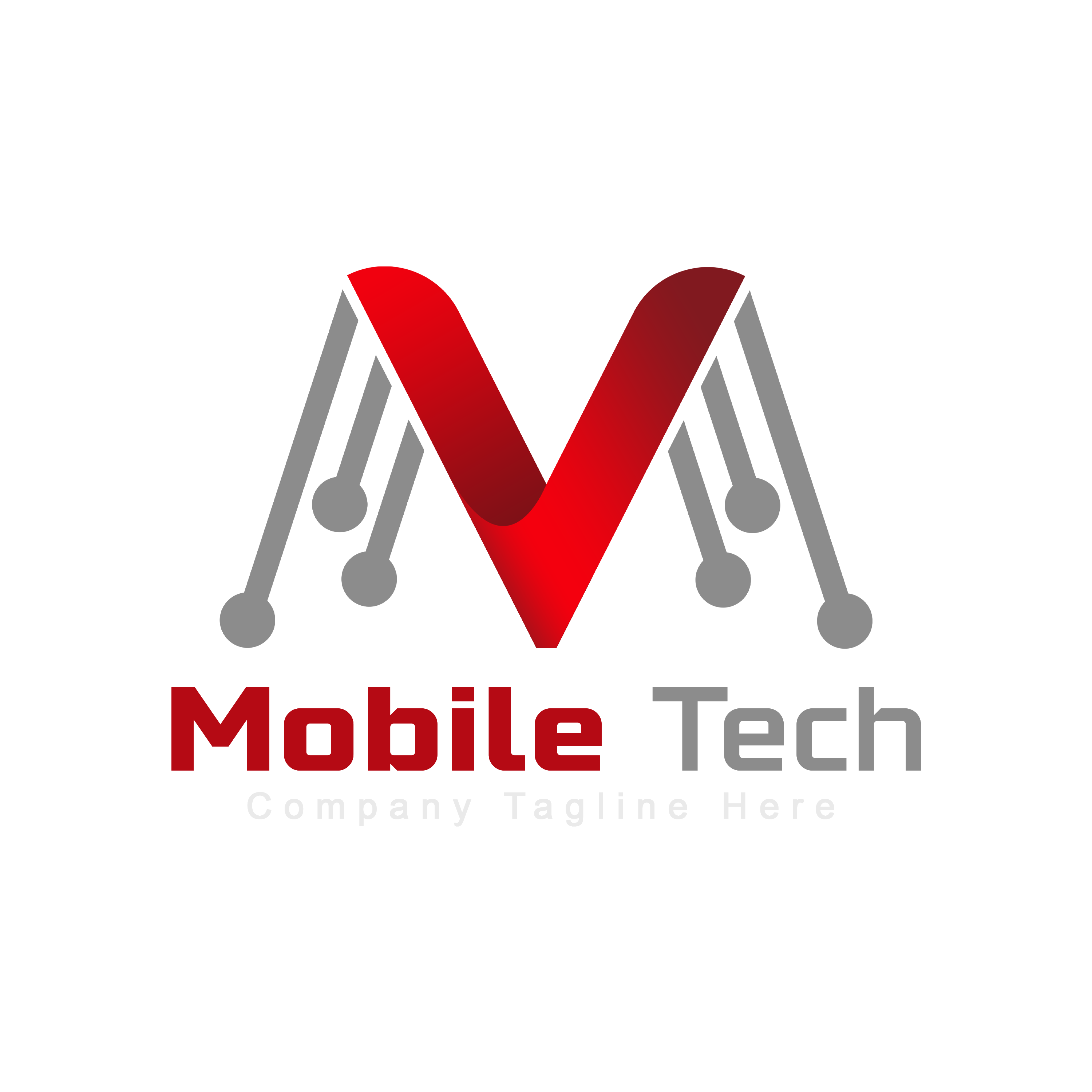 Mobile Tech Logo Design Png