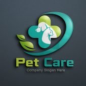 Pet Care Logo Template