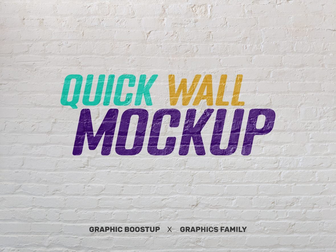 Quick Wall Mockup