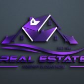 Real Estate Company Logo Design Template