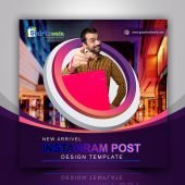 Social Media Post Template for Instagram