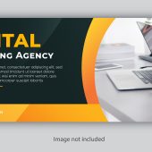 Abstract Company Banner Template