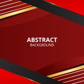 Abstract Red Color Background Design