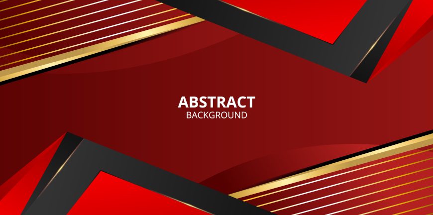 Abstract Red Color Background Design