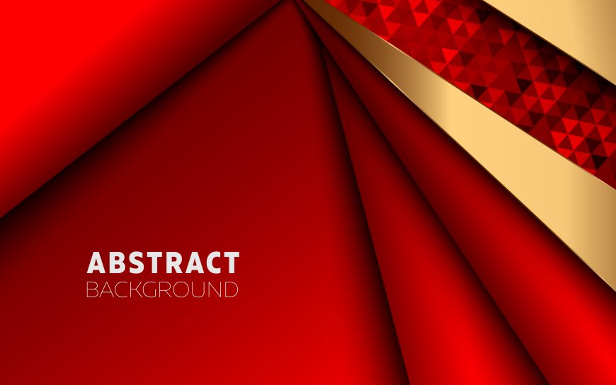 Abstract Red Gradient Background Vector