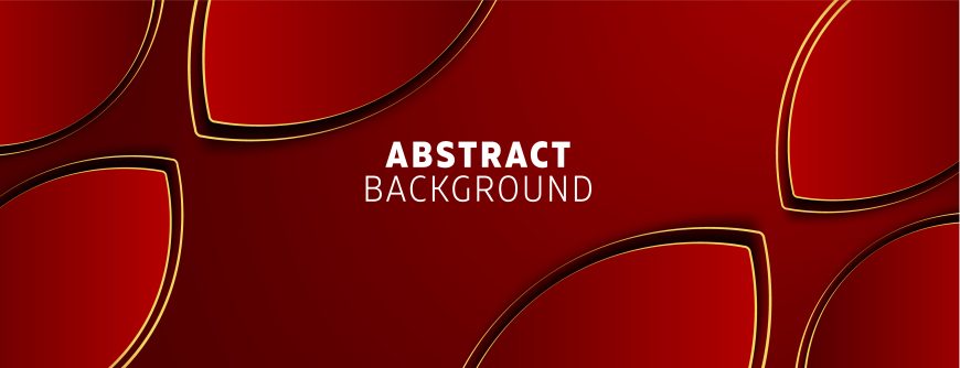 Abstract background dynamic shape decoration