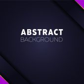 Abstract black with purple gradient background