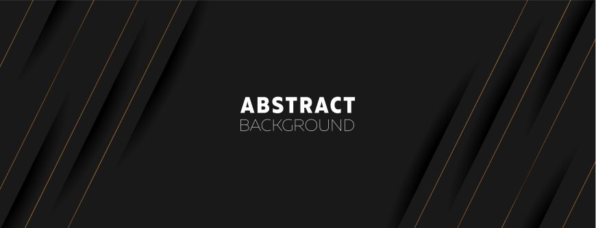 Black Abstract Background Template