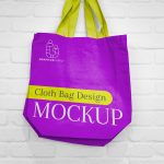 Cloth bag Design Mockup