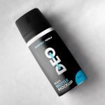 Deodorant bottle design mockup