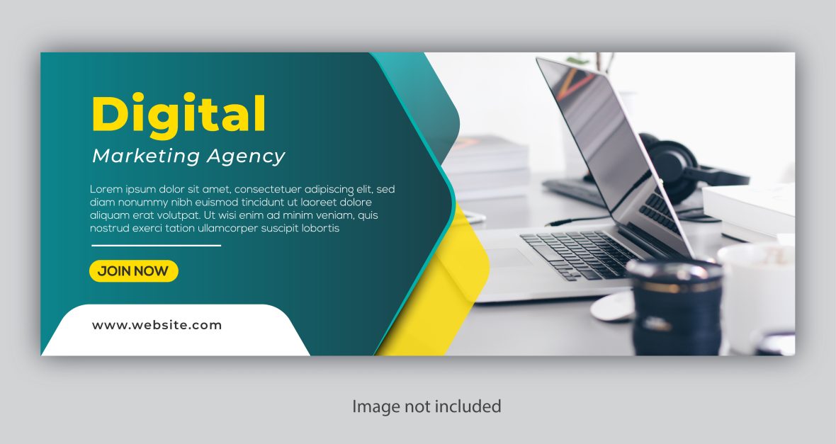 Digital Marketing Agency Promotional Banner Template – GraphicsFamily
