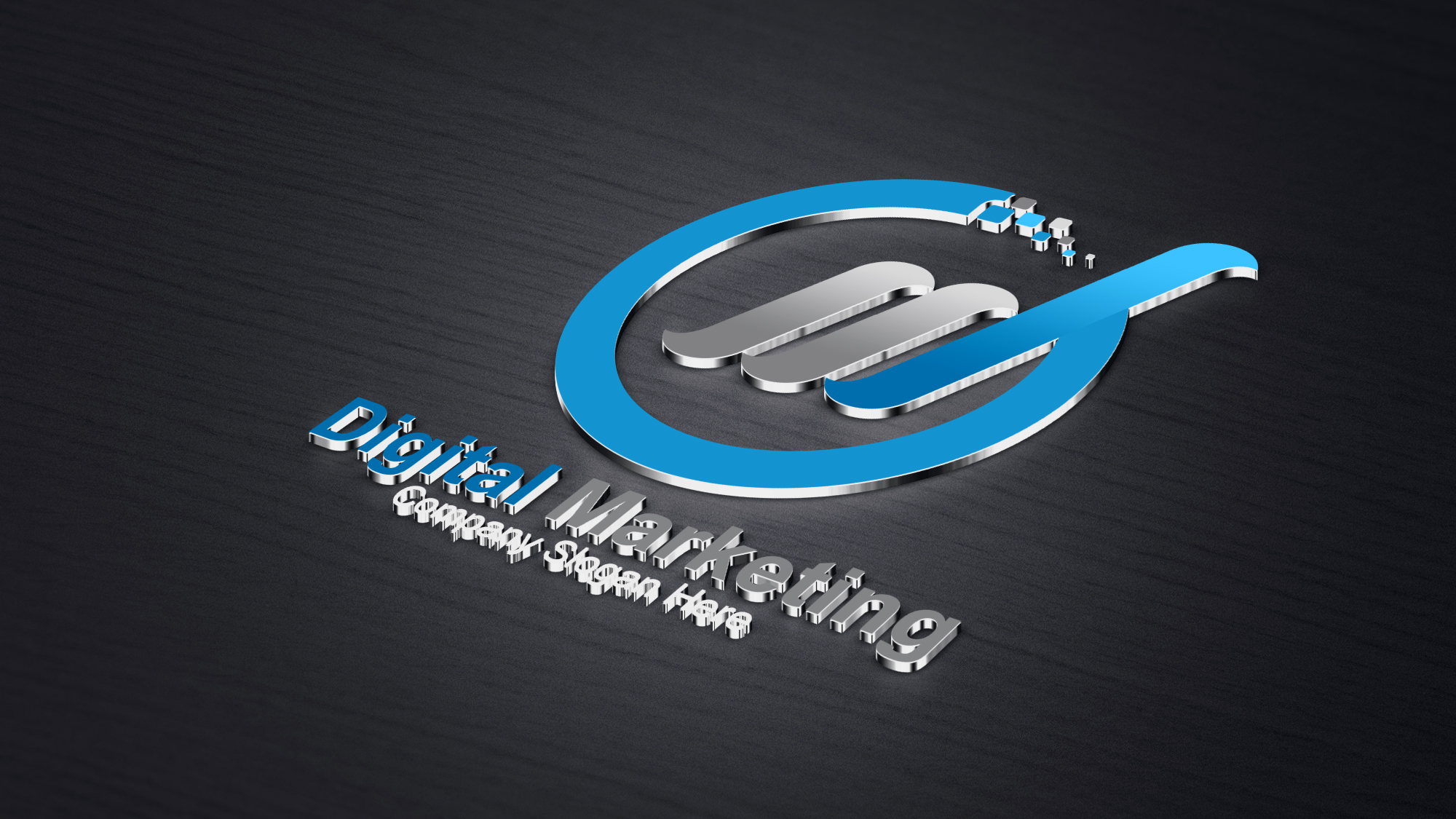 Digital Marketing Logo Template
