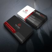 Flat Business Card Template