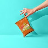 Food Snack Packaging Mockup