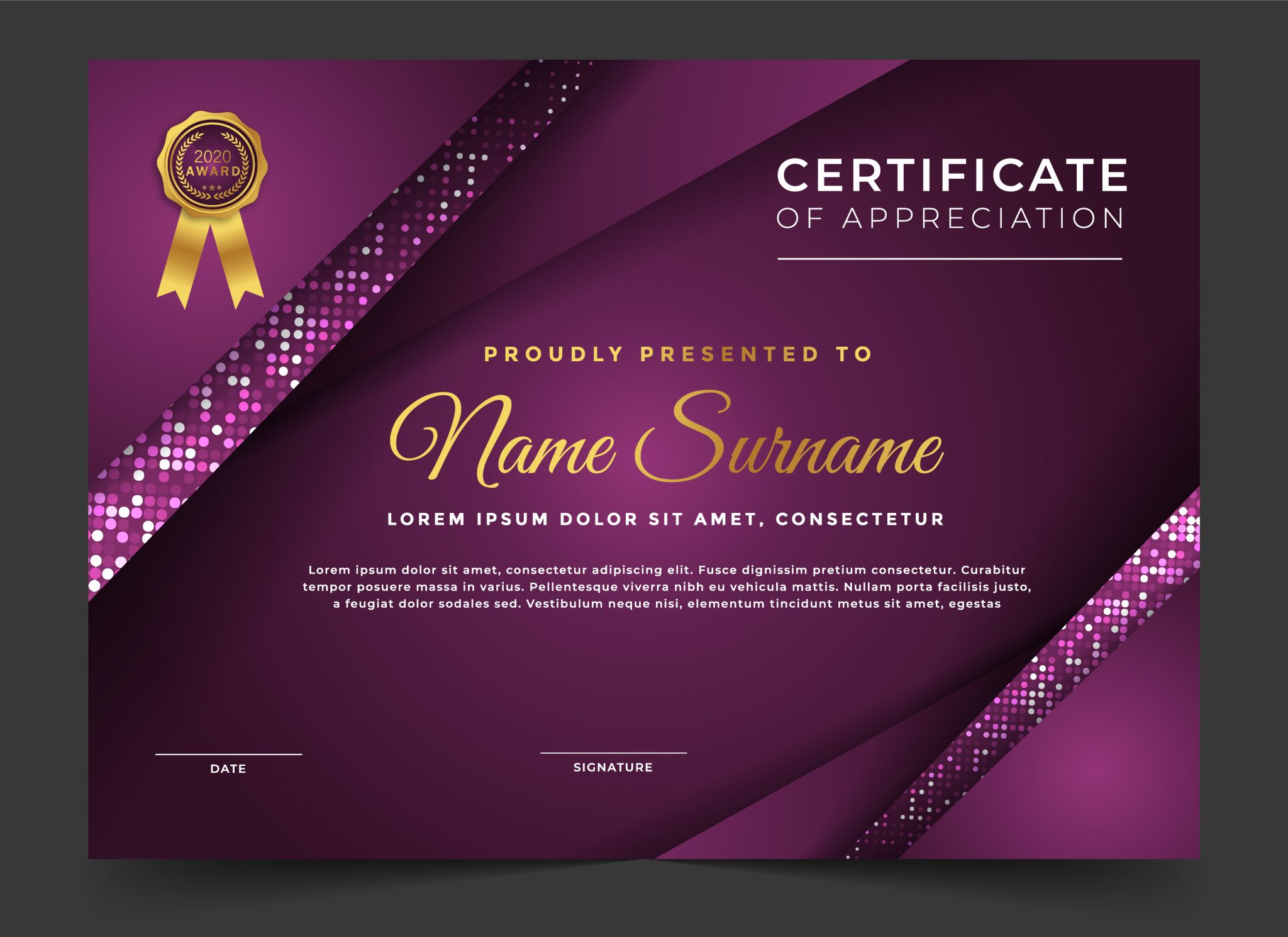 free-academic-certificate-template-graphicsfamily