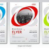 Free Colorful Business Flyer Template for Real Estate