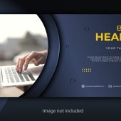 Free Corporate Cover Web Banner Template