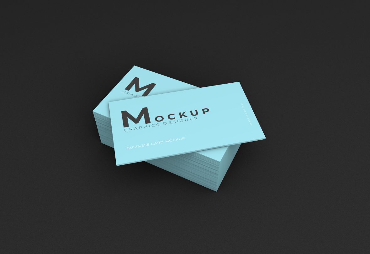 Free Creative Business Card Mockup