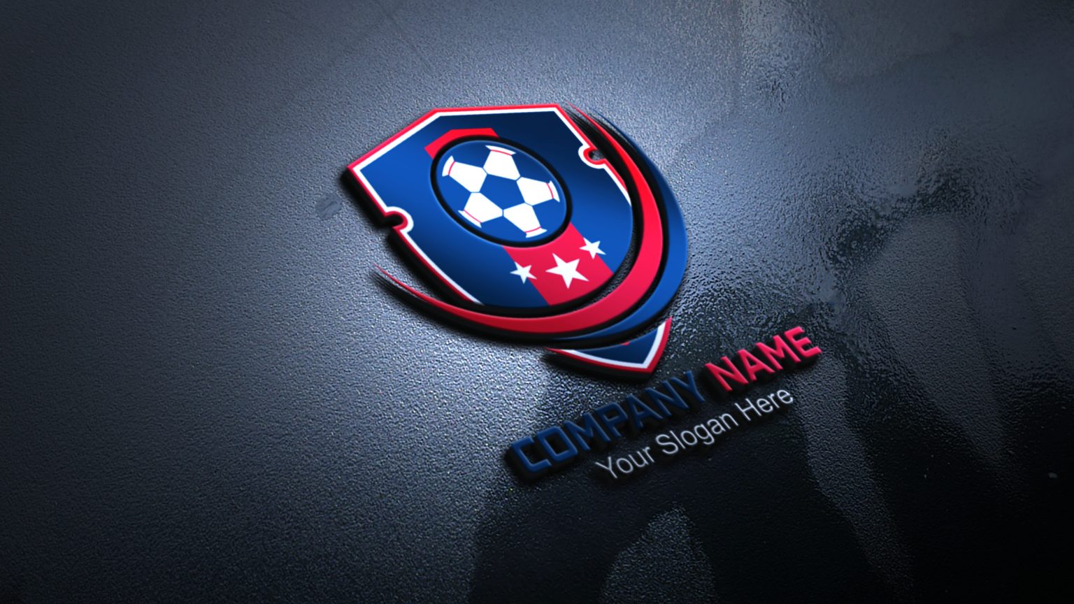 Sport Club Badge Logo Design GraphicsFamily