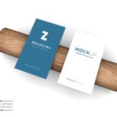 Free Fancy Business Card Mockup PSD